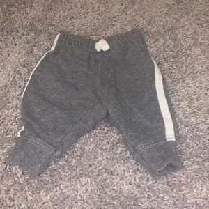 Grey sweatpants